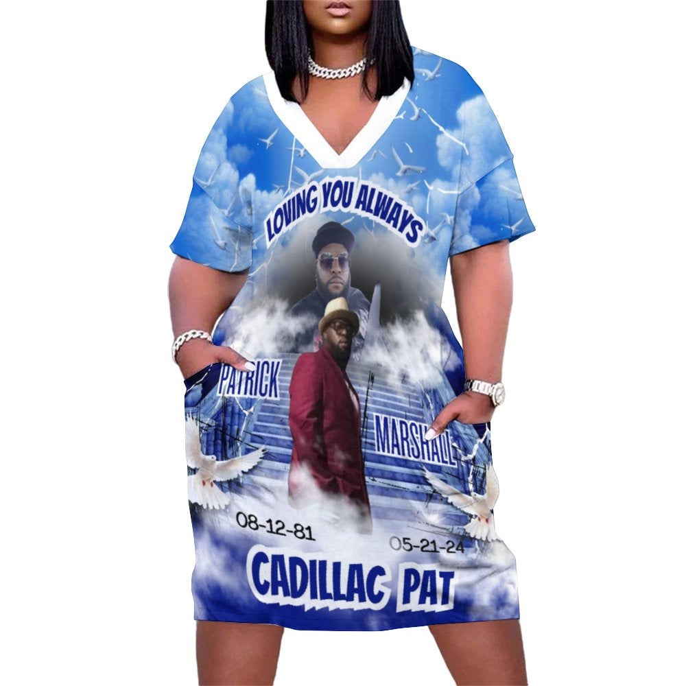 Memorial all over dress