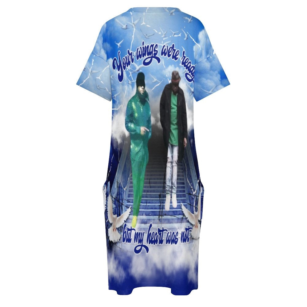 Memorial all over dress