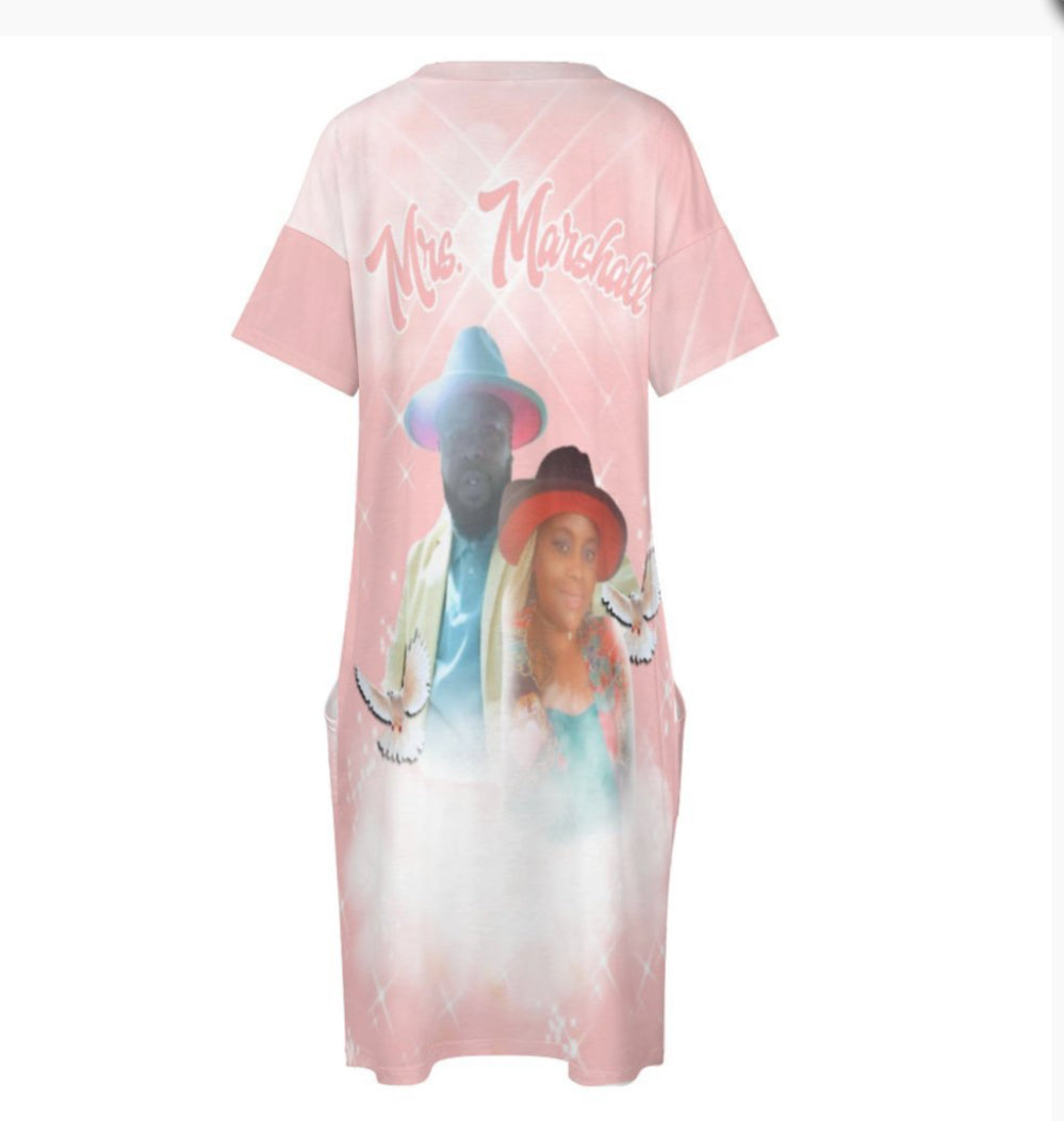 Memorial all over dress