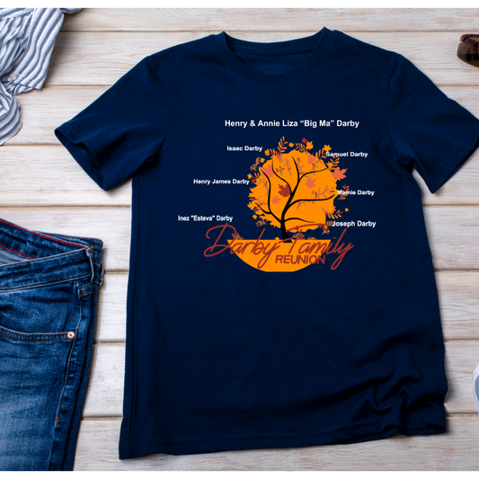 Darby Family Reunion tshirt